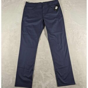 Travis Mathew Open To Close Pants Men's 34x33 Blue Performance Golf Stretch NWT